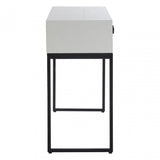 Lombok Console Table, Fir Wood, Grey