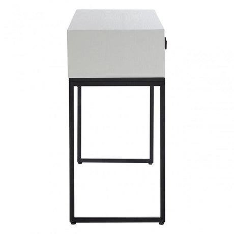 Lombok Console Table, Fir Wood, Grey