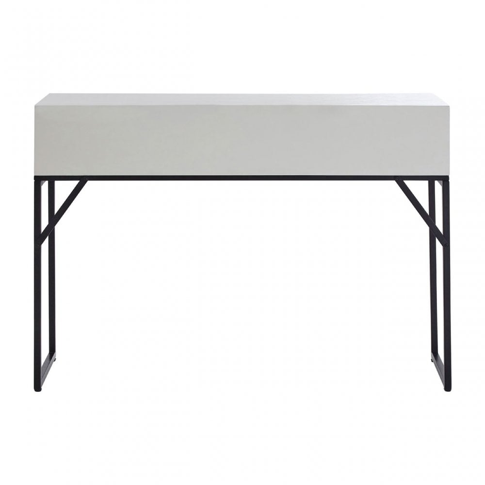 Lombok Console Table, Fir Wood, Grey