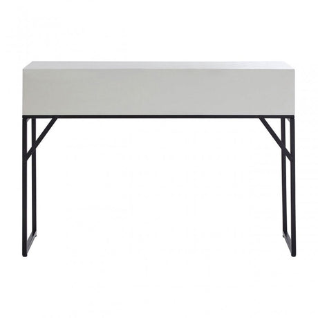Lombok Console Table, Fir Wood, Grey