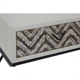 Lombok Console Table, Fir Wood, Grey