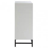 Lombok 2 Door Cabinet, Fir Wood, Grey