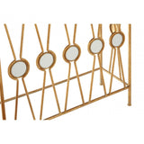 Faiza Set of 2 Rectangular Console Tables, Glass, Black