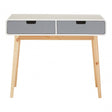 Danny Console Table, Wood, Pine Wood, White