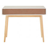 Danny Console Table, Wood, Pine Wood, White
