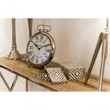 Chiswick Console Table, Oak Wood, Stainless Steel
