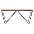 Ranch Foundry Style Console Table, Fir Wood