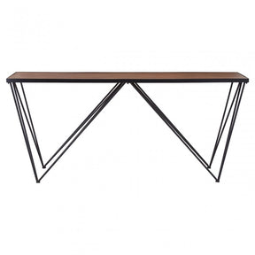 Ranch Foundry Style Console Table, Fir Wood