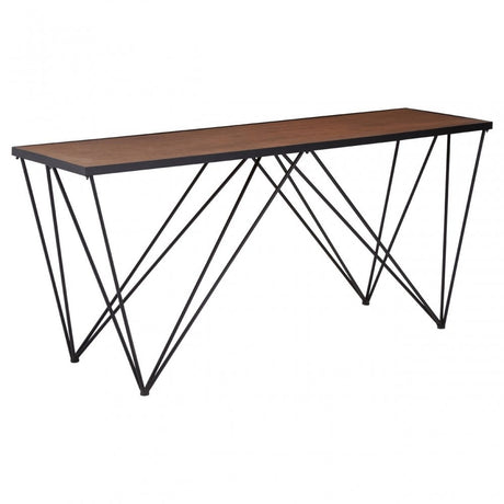 Ranch Foundry Style Console Table, Fir Wood