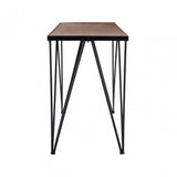 Ranch Foundry Style Console Table, Fir Wood