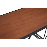 Ranch Foundry Style Console Table, Fir Wood