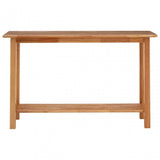 Rectangular Console Table, Rubberwood, Natural