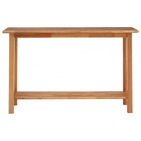 Rectangular Console Table, Rubberwood, Natural