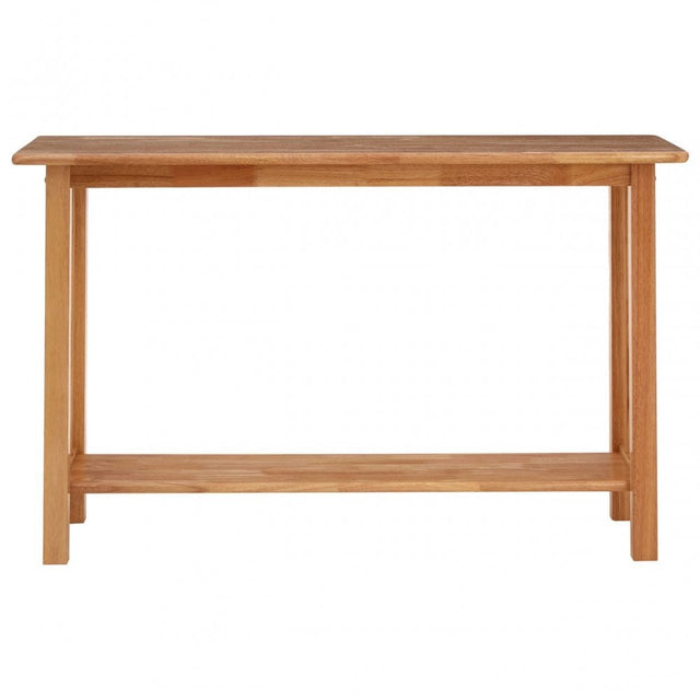 Rectangular Console Table, Rubberwood, Natural