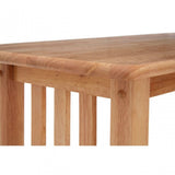 Rectangular Console Table, Rubberwood, Natural