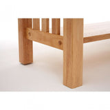Rectangular Console Table, Rubberwood, Natural