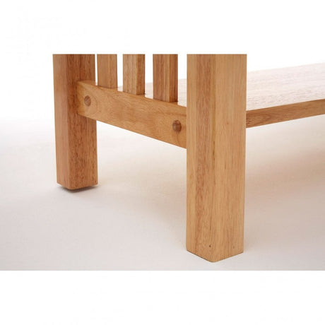 Rectangular Console Table, Rubberwood, Natural