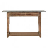Elementary Console Table, Wood, Natural