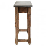 Elementary Console Table, Wood, Natural