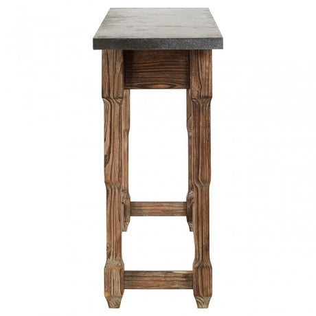 Elementary Console Table, Wood, Natural