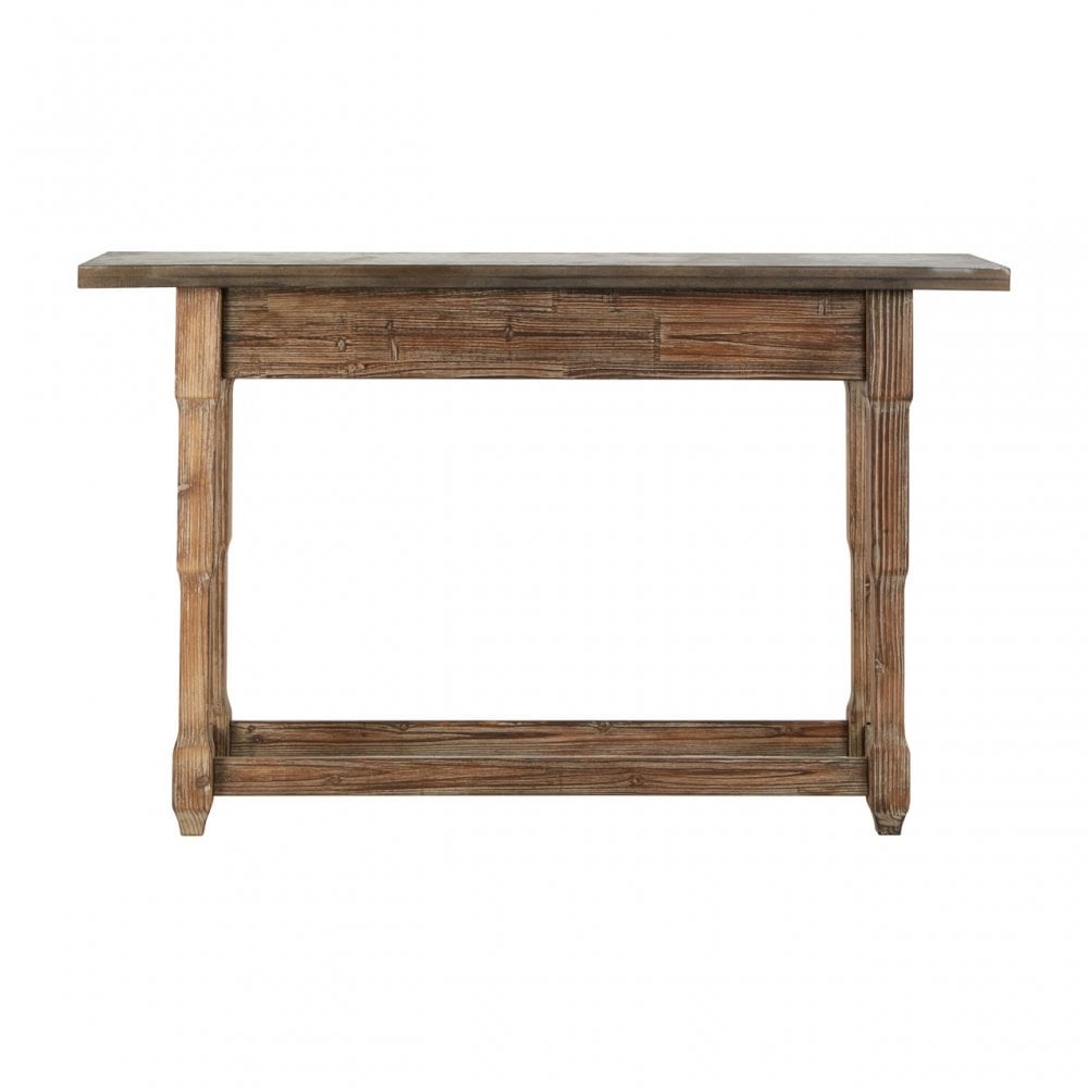 Elementary Console Table, Wood, Natural