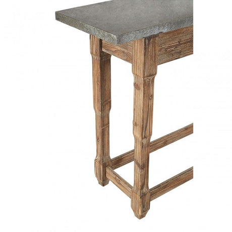 Elementary Console Table, Wood, Natural