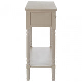 Legacy 3 Drawer Console Table, Wood, Grey