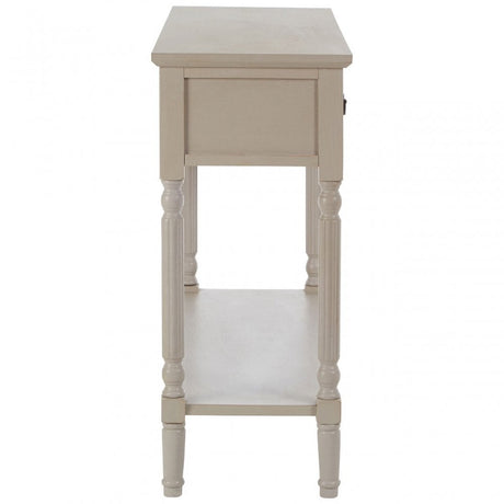 Legacy 3 Drawer Console Table, Wood, Grey