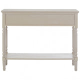 Legacy 3 Drawer Console Table, Wood, Grey