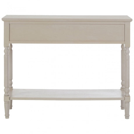 Legacy 3 Drawer Console Table, Wood, Grey