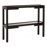 Osaka Console Table, Wood, Black