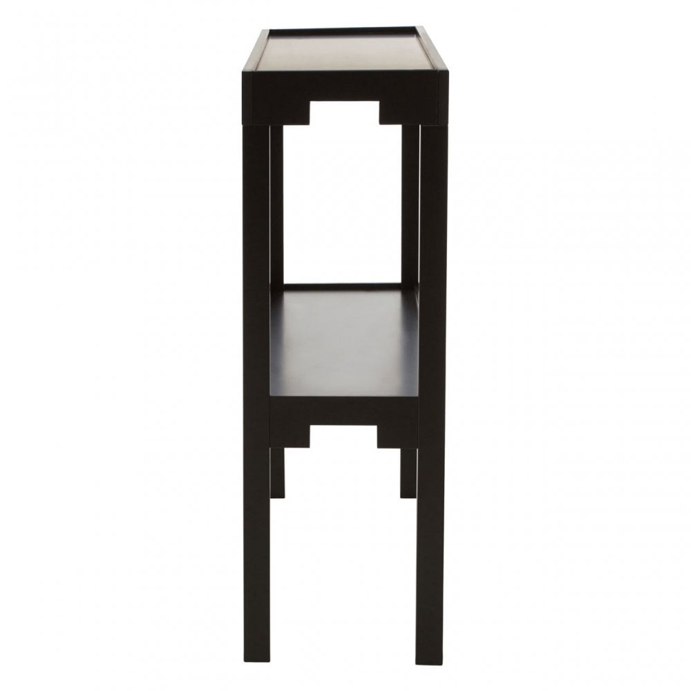 Osaka Console Table, Wood, Black