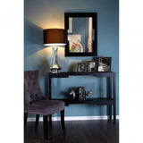 Osaka Console Table, Wood, Black