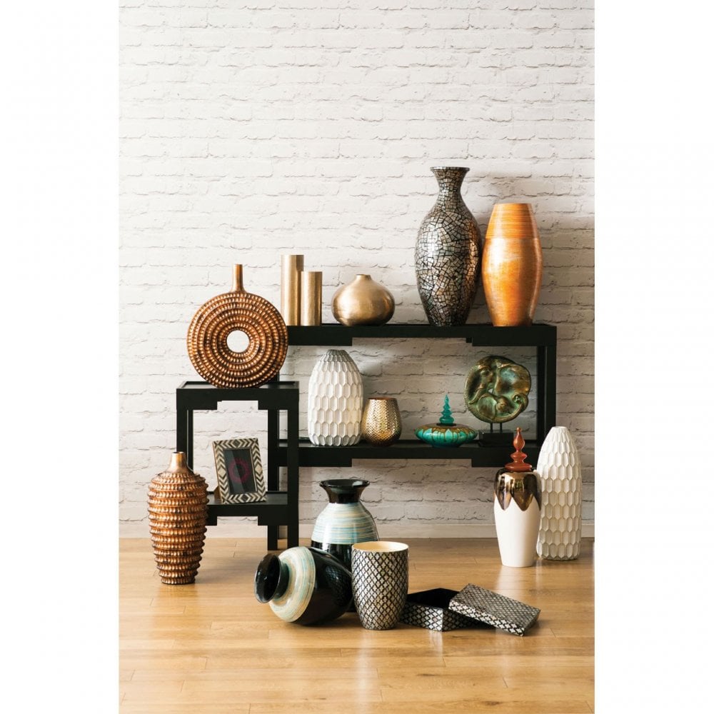 Osaka Console Table, Wood, Black