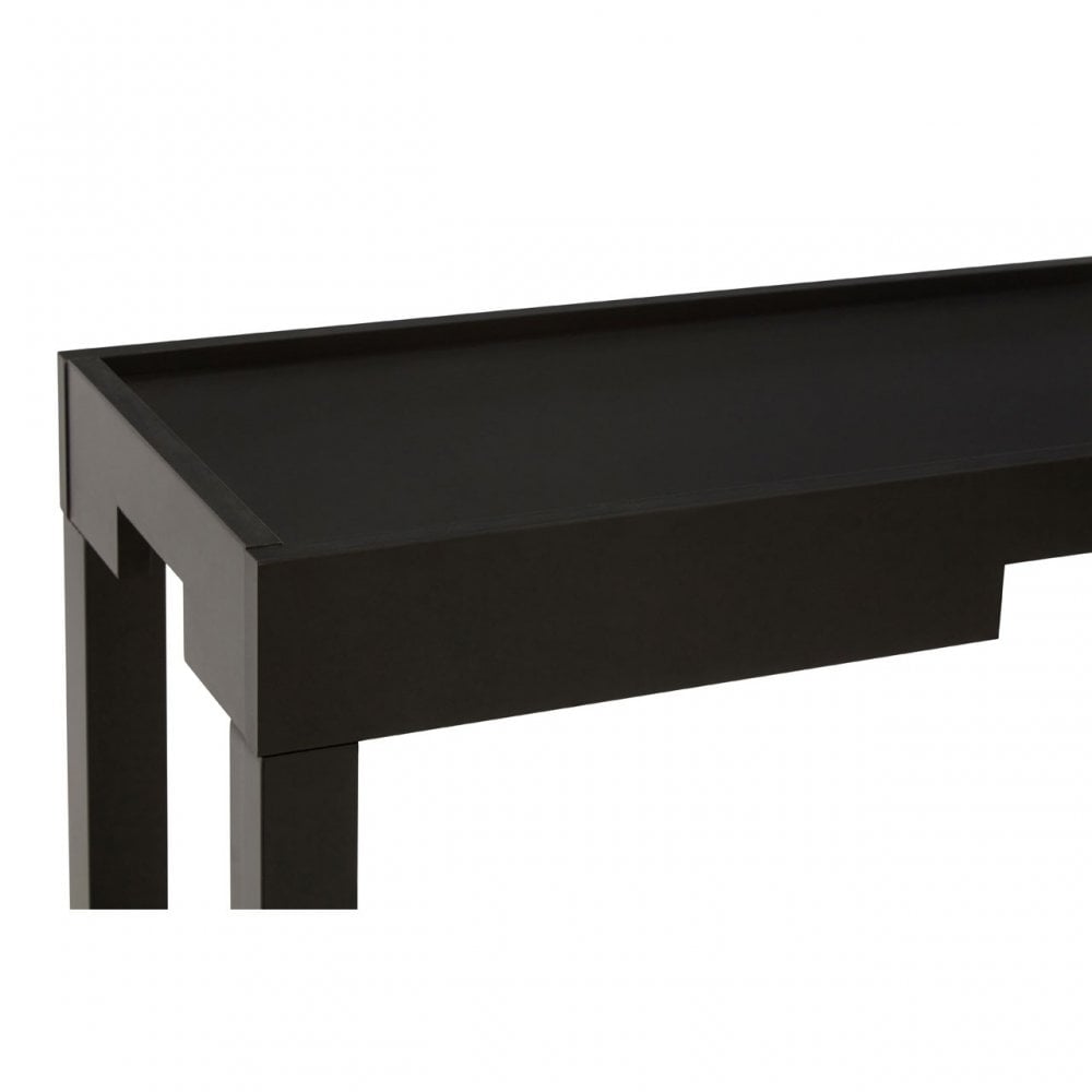 Osaka Console Table, Wood, Black