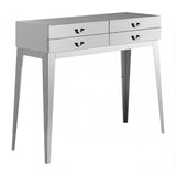 Enrich Console Table, Stainless Steel, Silver