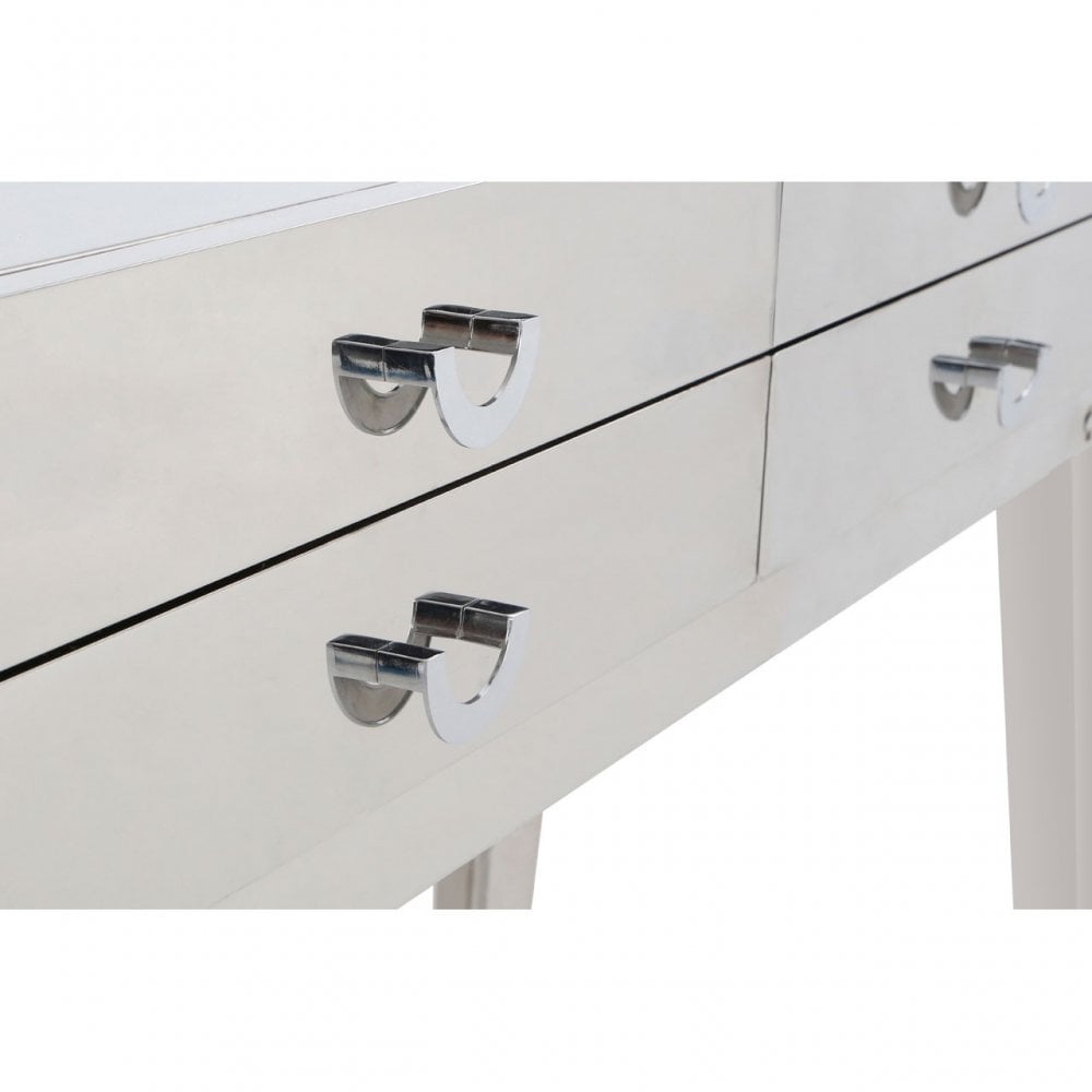 Enrich Console Table, Stainless Steel, Silver