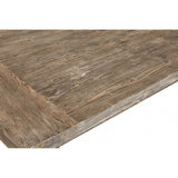 Lovina Dining Table, Recycled Pine Wood, Brown