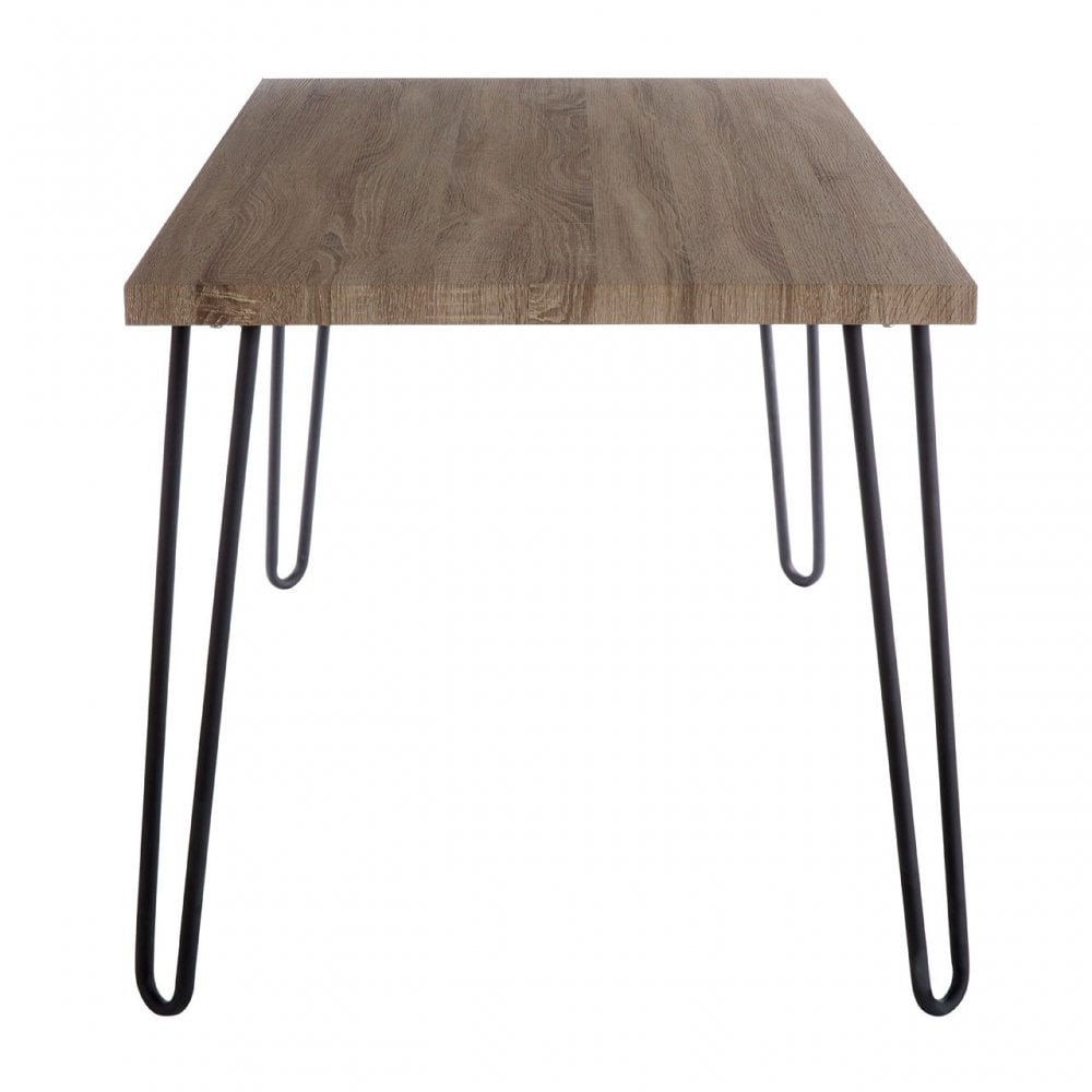 Borough Dining Table, Wood, Paper Veneer, Natural