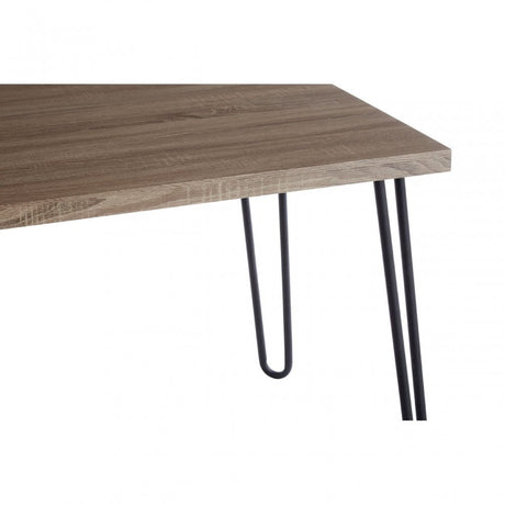 Borough Dining Table, Wood, Paper Veneer, Natural