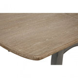 Charles Dark Grey Dining Table, Bayur Wood, Oak Veneer, Grey