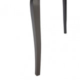 Charles Dark Grey Dining Table, Bayur Wood, Oak Veneer, Grey