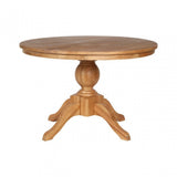 Brisbane Weathered Dining Table, Oak Wood, Brown