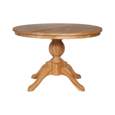 Brisbane Weathered Dining Table, Oak Wood, Brown