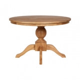 Brisbane Weathered Dining Table, Oak Wood, Brown