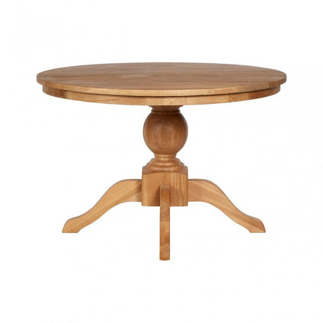 Brisbane Weathered Dining Table, Oak Wood, Brown