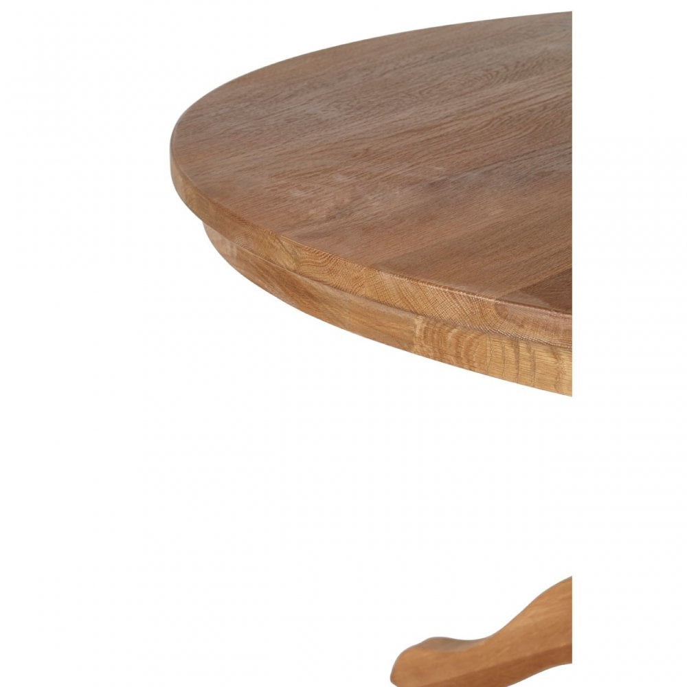 Brisbane Weathered Dining Table, Oak Wood, Brown