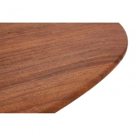 Ranch Foundry Style Oval Table, Walnut Wood