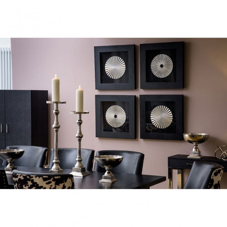 Brisbane Dining Table, Oak Wood, Black