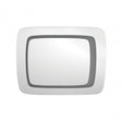 Wardell Illuminated Wall Mirror, Aluminium, Glass